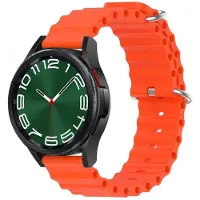 CaseOnline Ocean kellon ranneke Samsung Galaxy Watch 6 Classic (43mm) Oranssi