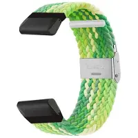 CaseOnline Punottu kellon ranneke Garmin Tactix Delta - Gradient green
