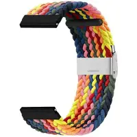 CaseOnline Punottu Kellon ranneke Garmin Forerunner 245 - rainbow