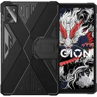 SKALO Lenovo Legion Tab 3rd Gen TPU Kickstand Suojakuori - Musta