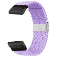 CaseOnline Punottu kellon ranneke Garmin Approach S60 - Lightpurple