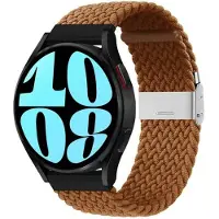 CaseOnline Punottu Kellon renneke Samsung Galaxy Watch 6 (40mm) - ruskea