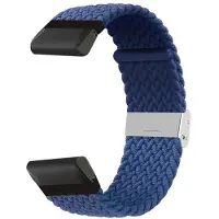 CaseOnline Punottu kellon ranneke Garmin Descent Mk1 - Blue