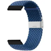 CaseOnline Punottu Kellon ranneke Amazfit GTS 2 - sininen