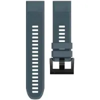 CaseOnline Urheilu kellon ranneke easyfit Garmin Quatix 7 - Harmaasininen