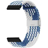 CaseOnline Punottu Kellon ranneke Amazfit GTS 3 - bluewhite