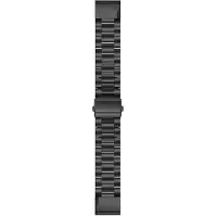 CaseOnline H-Link Titaani kellon ranneke Garmin Instinct E (40mm) - Musta