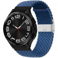 CaseOnline Punottu Kellon renneke Samsung Galaxy Watch 6 Classic (43mm) - sininen