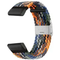 CaseOnline Punottu kellon ranneke Garmin Descent Mk2 - Salamander