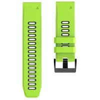 CaseOnline Twin kellon ranneke Garmin Marq Captain - Lime/musta