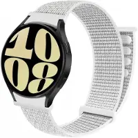 CaseOnline Nailon kellon renneke No-Gap Samsung Galaxy Watch 6 (44mm) - Summit Wh