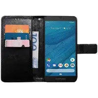 CaseOnline Lompakkokotelo 3-kortti Fairphone 3 - Musta