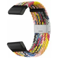CaseOnline Punottu kellon ranneke Garmin MARQ Aviator (Gen2) - Rainbow