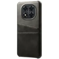 SKALO Xiaomi Redmi Note 14 Pro 5G PU-Nahkainen Kortholderi Suojakuori - Musta