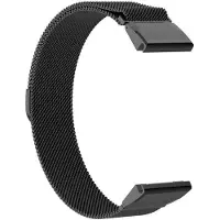 CaseOnline Milanese kellon renneke Garmin Enduro 2 - Musta