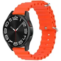 CaseOnline Ocean kellon ranneke Samsung Galaxy Watch 6 Classic (43mm) Oranssi