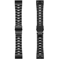 CaseOnline Oracle Titaani kellon ranneke Garmin Instinct 3 (50mm) - Musta