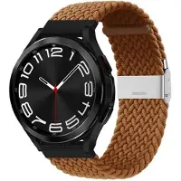 CaseOnline Punottu Kellon renneke Samsung Galaxy Watch 6 Classic (43mm) - ruskea