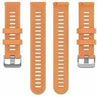 CaseOnline RIB kellon ranneke Amazfit Bip - Oranssi