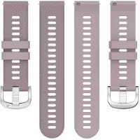 CaseOnline Pure kellon ranneke Amazfit Bip 3 Pro - Vaaleanvioletti
