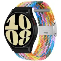 CaseOnline Punottu Kellon renneke Samsung Galaxy Watch 6 (44mm) - light rainbow