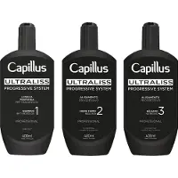 Activeshop Capillus Ultraliss Nanoplastia, Nanoplastinen Hoitosarja, 3X400Ml