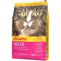 Josera Indoor viljaton kuivaruoka kissoille siipikarjanlihalla ja merikalalla, 10 kg