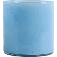 By On Calore kynttilälyhtymedium, vaaleansininen