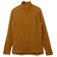 Houdini M's Pace Flow Half Zip Greenish Gold - S