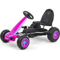 Milly Mally Polkuauto Go-kart Viper, Vaaleanpunainen