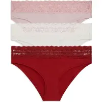 Tommy Hilfiger Underwear Alushousut pastellinpinkki / punainen / valkoinen