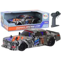 Leantoys kauko-ohjattava RC urheiluauto 1:18 harmaa