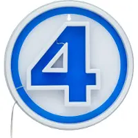 Paladone Fantastic 4 Logo Neon-led-seinävalaisin