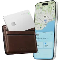 Nomad Tracking Card Pro - Find My | White