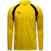 Puma Harjoituspaita Teamliga26 1/4 Vetoketju - Nopeampi Keltainen/musta, koko XX-Large