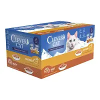 Clever cat Kissanruoka annospusseissa 40 kpl 40x85 g
