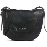 The bridge Fedora Crossbody-laukku Nahka 29 cm Musta