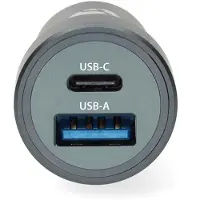 Nedis Autolaturi 38 W 1.5 / 1.67 / 2.0 / 2.22 / 3.0 A Lähtöliitäntöjen määrä: 2 Portin tyyppi: USB-A / USB-C Automaattinen Jännitteen Valinta