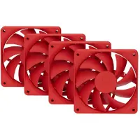 HYTE FA12 PWM -tuuletinsarja, nestelaakeri, 120 mm, 4 kpl, Wild Cherry
