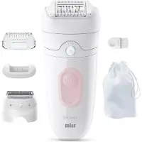 Braun Silk·épil 5 epilaattori SE5-041 (valkoinen/pinkki)