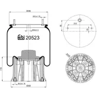 FEBI BILSTEIN Jousipalje, ilmajousitus 20523