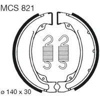 TRW Jarrukengät, Orgaaninen MCS 821