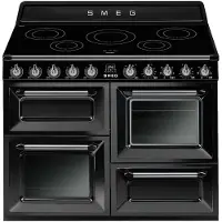 Smeg TR4110IBL2 Victoria liesi 3 uunilla 110 cm, musta