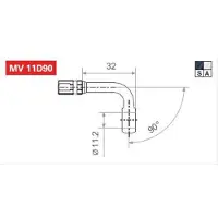 TRW Jarrujohto MV11D90S