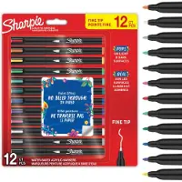Sharpie Luova Akryylikynä Hienokärkinen 12 Värin Läpipainopakkaus (2212913) Lajiteltu