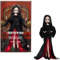 Monster High Wednesday Morticia muotinukke
