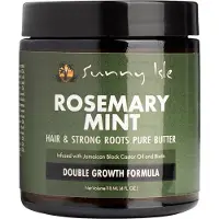 Sunny Isle Jamaican Black Castor Oil Rosemary Mint Hair & Strong Roots Pure Butter 118ml