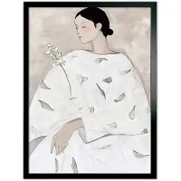 Kotoilu Hiljaisuus 40 x 50 cm canvastaulu kehyksellä