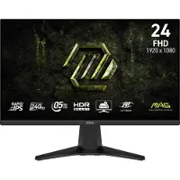 MSI MAG 245F X24 24/IPS/240Hz/1ms pelinäyttö
