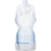 Platypus SoftBottle juomapullo Closure Cap 1000ml , sininen/valkoinen